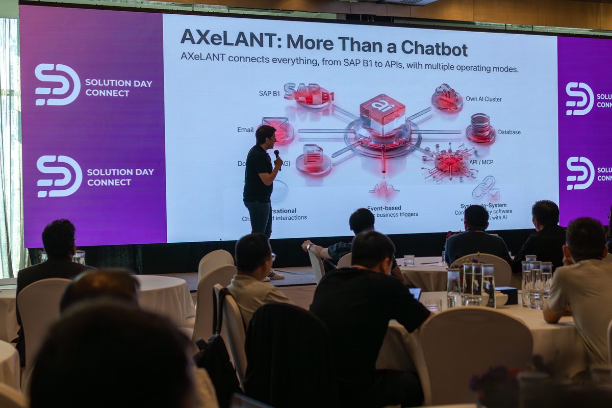 AXeLANT partner presentation at Solution Day Connect Bangkok